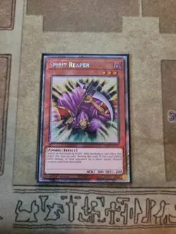 YUGIOH SPIRIT REAPER RA03-EN122 PLATINUM RARE 1ST ED NM - Image 1