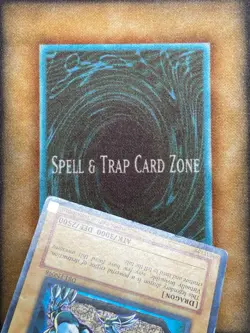 Yugioh Blue-Eyes White Dragon DB1-EN098 Ultra Rare MP - Image 3