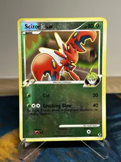Scizor 48/111 Reverse Holo Uncommon Rising Rivals Platinum Pokemon TCG Card - Image 1