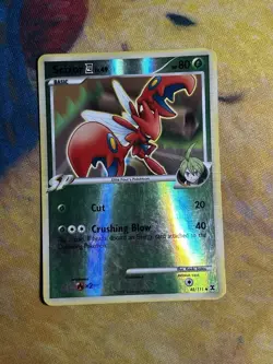 Scizor 48/111 Reverse Holo Uncommon Rising Rivals Platinum Pokemon TCG Card - Image 2