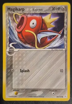 Magikarp 69/110 Common Holon Phantoms Pokemon Lightly Played - Image 1