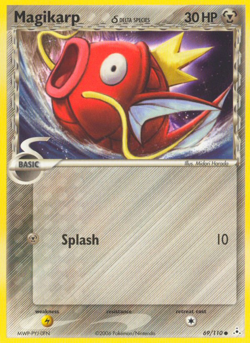 Magikarp 69/110 Common Holon Phantoms Pokemon Lightly Played - Image 3