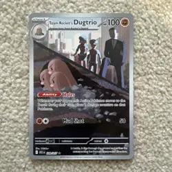Pokemon TCG Team Rockets Dugtrio 239/217 Acended Heros Near Mint Condition. - Image 1