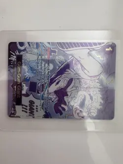 One Piece English OP09-078 Gum-Gum Giant Event Manga Alternate Art - Image 4