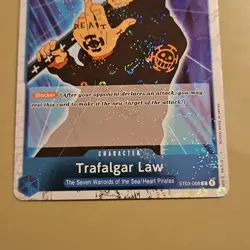 Trafalgar Law ST03-008 (Jolly Roger Holo) Premium Booster (PRB-01) One Piece TCG - Image 4