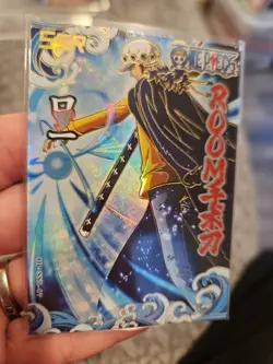 One Piece Trading Card Trafalgar Law Manga Collector Thick Card Stock Holo SSR - Image 4