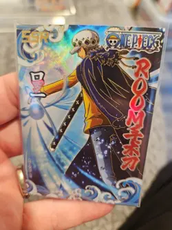 One Piece Trading Card Trafalgar Law Manga Collector Thick Card Stock Holo SSR - Image 5