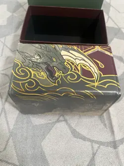 One Piece CCG Roronoa Zoro Green Plastic Deck Box with Pirate Logo - Image 3