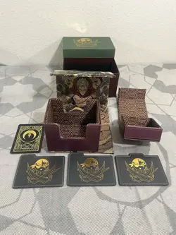 One Piece CCG Roronoa Zoro Green Plastic Deck Box with Pirate Logo - Image 5