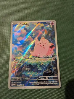Pokemon TCG Clefairy 094/088 IR Perfect Order Illustration Rare English NM - Image 1