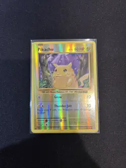 POKEMON TCG PIKACHU 35/108 REVERSE HOLO XY EVOLUTIONS NM - Image 1
