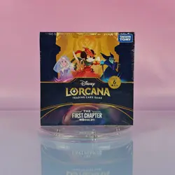DISNEY LORCANA THE FIRST CHAPTER BOOSTER BOX JAPANESE SEALED - Image 1
