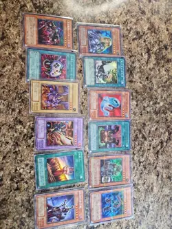 Yu-Gi-Oh! OCG Japanese Vintage Holo Full Lot 12 Cards Mix #2 - Image 1