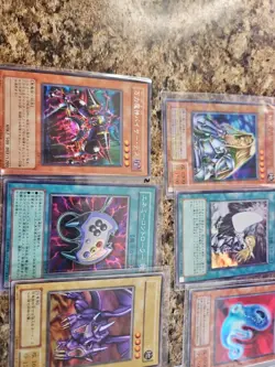 Yu-Gi-Oh! OCG Japanese Vintage Holo Full Lot 12 Cards Mix #2 - Image 2