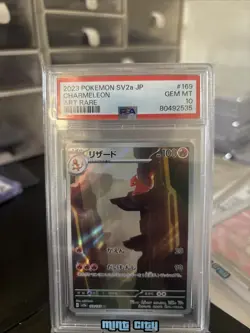 PSA10 Charmeleon 169/165 Sv2a: Pokemon Card 151 Holo Japanese Pokemon card 179 - Image 3
