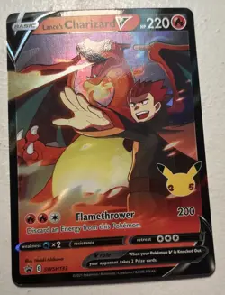 Lance's Charizard V SWSH133 SWSH: Sword & Shield Promo Cards Holo - Image 1