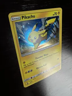Pikachu SM81 Black Star Promo Pokemon Card - Image 2