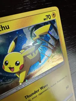 Pikachu SM81 Black Star Promo Pokemon Card - Image 3