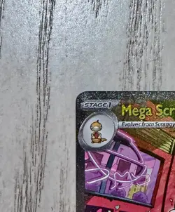 Mega Scrafty EX 285/217 Ascended Heroes Pokemon Card Ultra Rare NM - Image 5