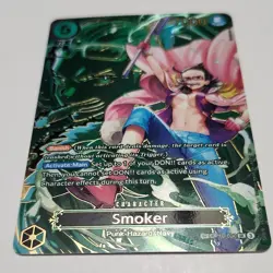 Bandai Smoker OP10-030 SR Foil SP Banish 7000 Power One Piece CCG Card - Image 2