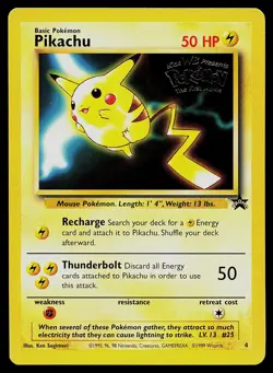Pokemon Card - Pikachu WoTC Promo #4 - Image 1