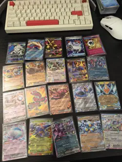 Pokemon TCG 40 Card Lot Holo Full Art English - Image 2