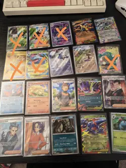 Pokemon TCG 40 Card Lot Holo Full Art English - Image 3