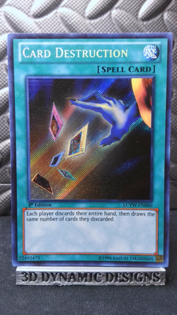 | Yugioh Card Destruction LCYW-EN060 1st Secret Rare Legendary NM- 🔥 | - Image 1
