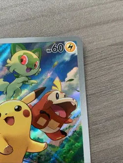 Pokemon Pikachu TCG Black Star ETB Promo Card 2023 SVP027 Paldea Evolved - Image 5