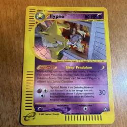 Pokemon Hypno Aquapolis Holo Rare English Card 80 HP H12/H32 2002 - Image 1