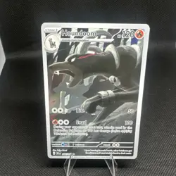 Pokemon TCG Houndoom 066/064 Shrouded Fable Holo Illustration Rare Card - Image 1