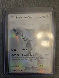 Pokemon TCG Reshiram EX White Flare Holo Card 173/086 SV - Image 1