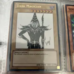 Yu-Gi-Oh Card Dark Magician JUMP-EN049 Ultra Rare Limited Edition Collectable LP - Image 1