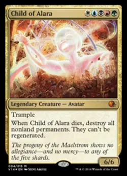 Child of Alara -Foil Near Mint MTG From the Vault: Annihilation - Image 1