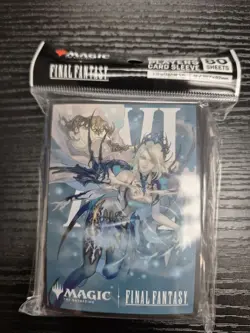 MtG Final Fantasy Shiva Jill 80-Ct Standard Card Sleeves New US Seller - Image 1