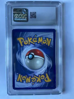 CGC 8.5 Dragonite Pokemon Fossil Unlimited 4/62 Holo Rare 1999 Graded Card - Image 2