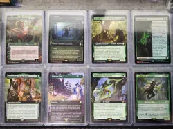 MTG Random Lot Rares and Mythics Green Lot #1 - Image 1