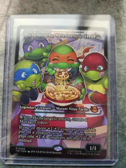 Michelangelo, Weirdness to 11 (Showcase Foil) 0288 Teenage Mutant Ninja Turtles - Image 1