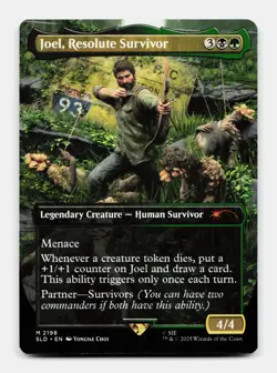 MTG: Joel, Resolute Survivor | Secret Lair Drop Series 2198 NM - Image 1