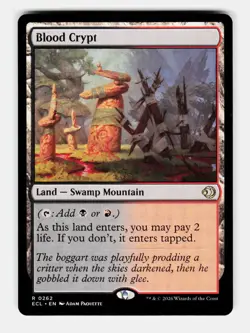 MTG: Blood Crypt | Lorwyn Eclipsed 262 NM - Image 1