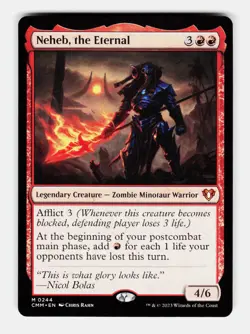 MTG: Neheb, the Eternal | Commander Masters 244 NM - Image 1