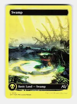 MTG: Swamp (0514) (First-Place Foil) | Aetherdrift 514 NM - Image 1