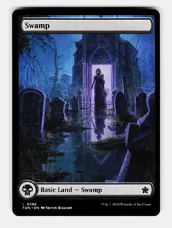 MTG: Swamp (0286) | Foundations 286 NM - Image 1