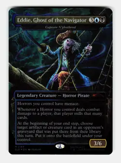 MTG: Eddie, Ghost of the Navigator - Captain N'ghathrod (Rainbow Foil) | Secret - Image 1