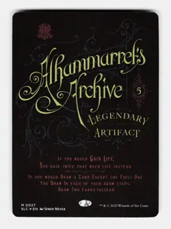 MTG: Alhammarret's Archive (FOIL) | Secret Lair Countdown Kit 27 NM - Image 1