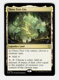 MTG: Three Tree City | Bloomburrow 260 NM - Image 1