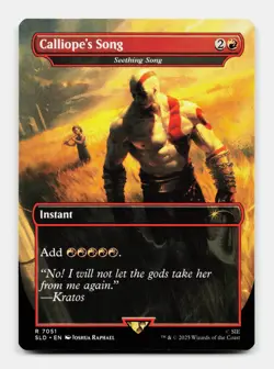 MTG: Calliope's Song - Seething Song | Secret Lair Drop Series 7051 NM - Image 1