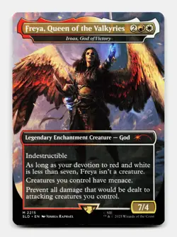 MTG: Freya, Queen of the Valkyries - Iroas, God of Victory | Secret Lair Drop Se - Image 1