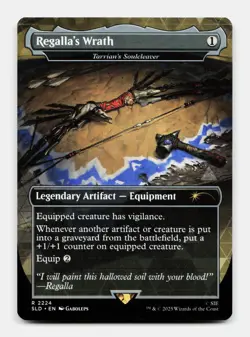 MTG: Regalla's Wrath - Tarrian's Soulcleaver | Secret Lair Drop Series 2224 NM - Image 1