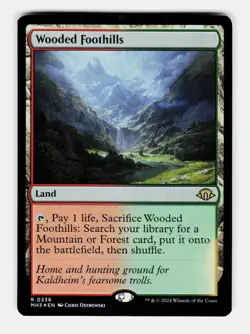 MTG: Wooded Foothills | Modern Horizons 3 236 NM - Image 1